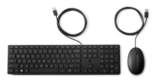 клавиатура и мышь Keyboard and Mouse HP 320MK Wired (black) (9SR36AA) (9SR36AA#ABB) фото 2