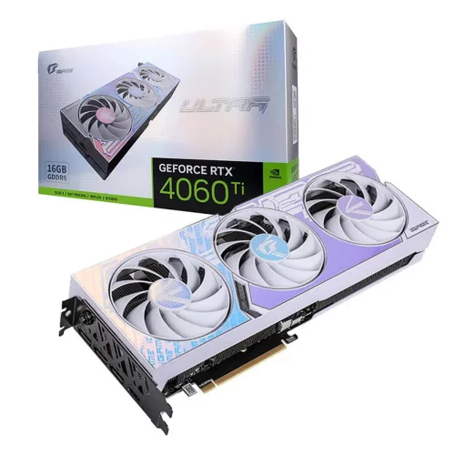 RTX4060Ti Ultra W OC 16GB-V 128-bit GDDR6 DPx3 HDMI 3FAN RTL (RTX 4060 TI ULTRA W OC 16GB-V)