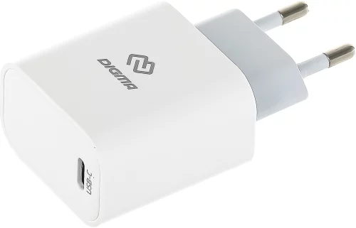 Сетевое зар./ устр. Digma DGW3C 30W 3A (PD) USB-C универсальное белый (DGW3C0F010WH)