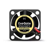 Exegate EX295188RUS Вентилятор 5В DC ExeGate ExtraPower EP02510S2P-5 (25x25x10 мм, Sleeve bearing (подшипник скольжения), 2pin, 12000RPM, 26dBA)