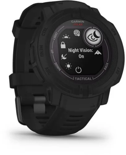 Смарт-часы Garmin Instinct 2 Solar 45мм 0.9 AMOLED корп.черный рем.черный (010-02627-03) фото 4