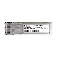 Трансивер/ DEM-434XT SFP+ Transceiver, 10GBase-ZR, Duplex LC, 1550nm, Single-mode, 80KM (DEM-434XT/B1A)