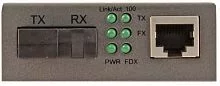 Медиаконвертер OSNOVO OMC-100-11S5a Оптический Fast Ethernet медиаконвертер для передачи Ethernet по одному волокну одномодового оптического кабеля до 20км. Поддерживает скорость 10/100М (IEEE 802.3i, IEEE 802.3u, I