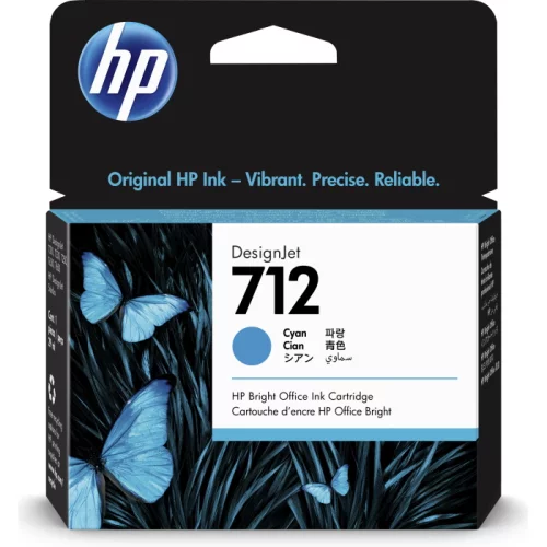 Картридж/ HP 712 29-ml Cyan DesignJet Ink Cartridge (3ED67A)