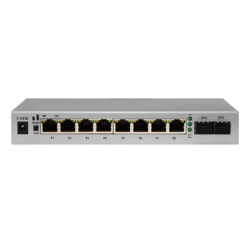 Коммутатор SNR SNR-S1908G-2S (L2) 8x1Гбит/с 2SFP неуправляемый