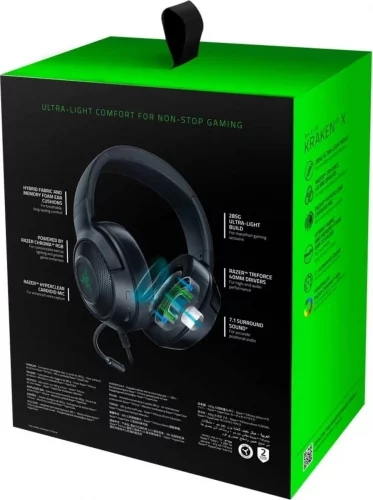 Гарнитура игровая Razer Kraken V3 X (RZ04-03750100-R3M1) фото 5