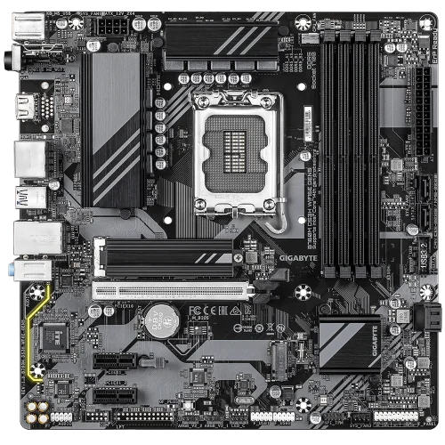 Материнская плата Gigabyte B760M DS3H WF6E GEN5, RTL (B760M DS3H WIFI6E GEN5) фото 2