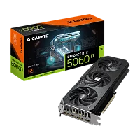 Видеокарта Gigabyte RTX5060Ti GAMING 16GB GDDR7 128bit 3xDP HDMI 3FAN RTL (GV-N506TGAMING-16GD)