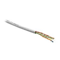Кабель информационный Hyperline UUTP4R-C6-S23-IN-LSZH-GY-305 кат.6 UTP 4 пары 23AWG LSZH внутренний 305м серый
