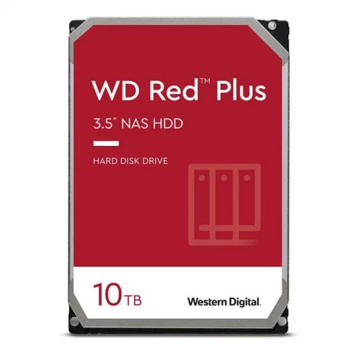 Жесткий диск/ HDD WD SATA3 10Tb NAS Red Plus 7200 256Mb 1 year warranty (WD101EFBX)