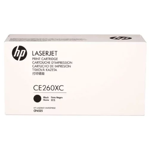 Картридж HP 649X (CE260XC) (CE260XC) Тонер-картридж/ HP Color LaserJet CE260X Contract Black Print Cartridge (CE260XC)