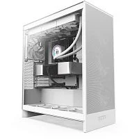Корпус ПК без блока питания/ NZXT H7 Flow Mid-Tower ATX Airflow White Case (CM-H72FW-01)