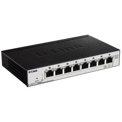 Коммутатор D-Link DGS-1100-08PLV2/ A1A (D-Link DGS-1100-08PLV2/ A1A) (DGS-1100-08PLV2/A1A) фото 2