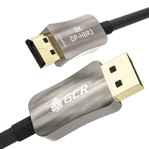 GCR Кабель 100.0m оптический DP v1.4 Ultra HD 8K 60Hz, 4K 144Hz, HBR3, 32.4 Гбит/с, GCR-54741 фото 3