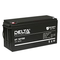 Батарея DELTA серия DT, DT 12150, напряжение 12В, емкость 150Ач (разряд 20 часов), макс. ток разряда (5 сек.) 1500А, макс. ток заряда 45А, свинцово-кислотная типа AGM, клеммы под болт М8, ДxШxВ 486х171х243мм., вес 40кг., срок службы 10 лет./ Battery DELT