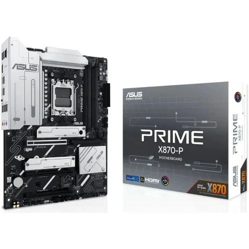 Материнская плата ASUS PRIME X870-P, AM5, X870, 4*DDR5, 2*SATA, 4*M.2, 4*USB 3.2, 2*USB 2.0, 2*Type-C, 3*PCIx16, HDMI, ATX;(90MB1IT0-M0EAY0) фото 12