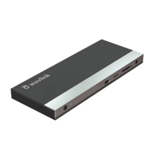 Docking Station WAVLINK USB-C GEN2 4K Universal / 100W PowerDelivery Include 20V/ 6.5A Power Adapter/ 4xUSB3.0/ 1xUSB C/ 2xDP 4K 60HZ/ 1xHDMI 4K 60HZ/ 1xGigabit LAN/ 1xAudio In/ Out/ 1xSD/ Micro SD CardReader (WL-UMD01R PRO)