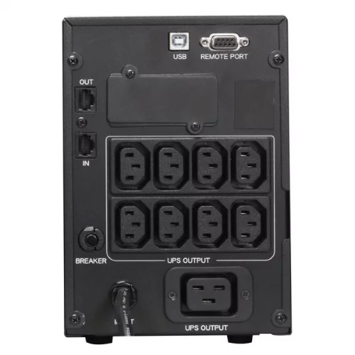 Источник бесперебойного питания Powercom Smart King Pro+ SPT-3000 LCD 2400Вт 3000ВА черный/ UPS Powercom Smart King Pro+ SPT-3000 LCD 2400W 3000Va black (SPT-3000-II LCD) фото 3