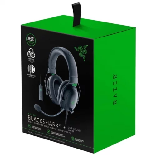 Гарнитура Razer Blackshark V2, Wired, Stereo, mini jack 3.5 m, 1.8 m (RZ04-03230100-R3M1) фото 4