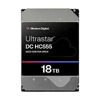 Жесткий диск Western Digital Ultrastar DC HС555 HDD 3.5" SAS 18TB, 7200 rpm, 512MB buffer, 512e, 1 year (WUH722018CL5204)