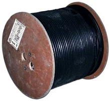 Кабель TWT коаксиальный RG11U 75 Ом, CCS, оплетка AL 96*0.16мм, PE, внешний, черный, 305 м (TWT-RG11-CS96/ 3-OUT) (TWT-RG11-CS96/3-OUT)