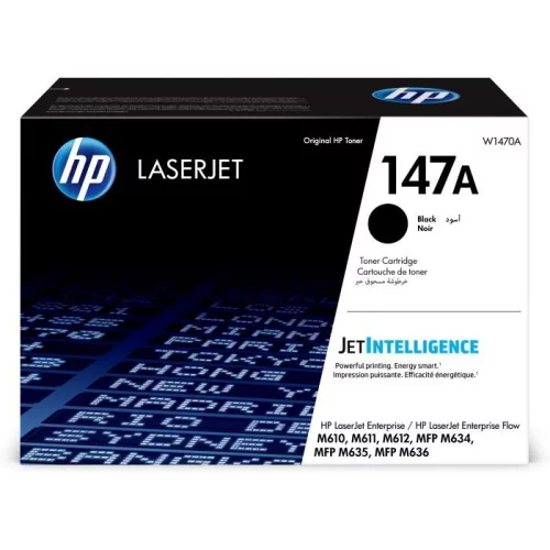 Тонер-картридж/ HP 147A Black LaserJet Toner Cartridge (W1470A)