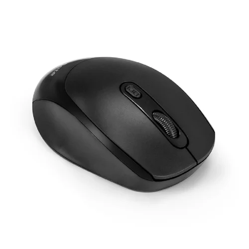 Exegate EX298896RUS Беспроводная мышь ExeGate Professional Standard SR-9005 (радиоканал 2,4 ГГц, USB, оптическая, 1200dpi, 4D, 4 кнопки и колесо прокрутки, черная, RTL) фото 2