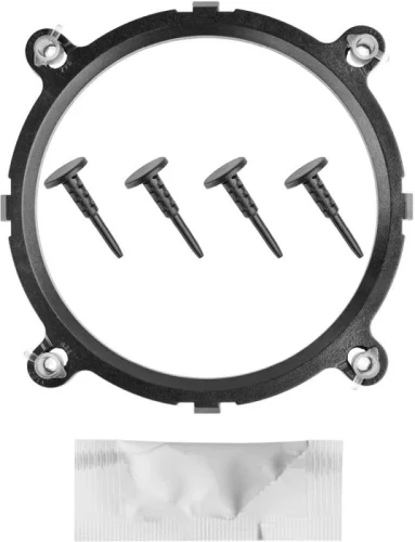 Устройство охлаждения(кулер) Deepcool Gamma Hunter Soc-AM5/ AM4/ 1151/ 1200 черный 3-pin 21dB Al 95W 252gr Ret (GAMMAHUNTER) (DP-MCAL-HT) фото 4