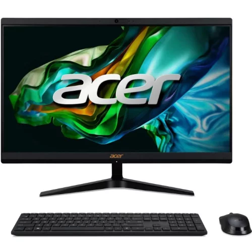 Моноблок Acer Aspire C22-1800 (DQ.BLGCD.001) *Моноблок Acer Aspire C22-1800 21.5 Full HD i3 1305u (1.2) 8Gb SSD256Gb Iris Xe CR noOS WiFi BT 65W клавиатура мышь Cam черный 1920x1080 (DQ.BLGCD.001)