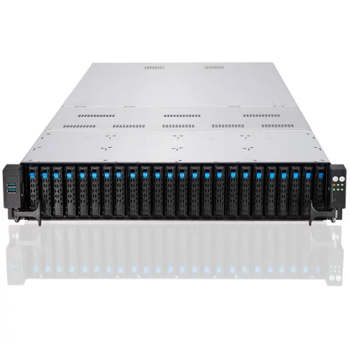 Серверная платформа Asus RS720A-E11-RS24U/ 2x SP3/ 32x DIMM/ noHDD (24x SFF)/ 2x 10Gb/ 2x 1600W (up 2) (90SF01G3-M01450)