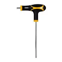 Набор шестигранных ключей с рукоятью Deli DL233108 8 шт размеры 2x75 мм/2,5x75 мм/3x100 мм/4x100 мм/5x150 мм/6x150 мм/8x200 мм/10x200 мм