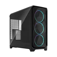 Корпус Компьютер без блока питания/ Case Fractal Design Meshify 3 XL RGB TG Light Tint, Full-Tower, 3x140mm ARGB, 2xUSB-A 3.2 + 1xUSB 3.2 Type-C SSI-EEB, SSI-CEB, E-ATX, ATX, mATX, mITX, Black (FD-C-MES3X-04)