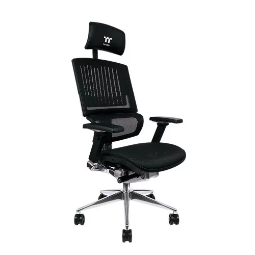 Игровое кресло Thermaltake CYBERCHAIR E500 / Black/ Comfort size/ 4D Black, Comfort size 4D(524230) (GGC-EG5-BBLFDM-01)