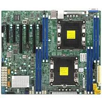 Материнская плата Supermicro Motherboard 2xCPU X11DPL-I 2nd Gen Xeon Scalable TDP 140W/ 8xDIMM/ 10xSATA/ C621 RAID 0/ 1/ 5/ 10/ 2xGE/ 2xPCIex16, 3xPCIex8, 1xPCIex4(8)/ M.2(PCIe)(ATX)Bulk (MBD-X11DPL-I-B)