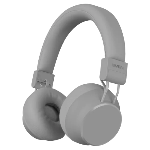 Беспроводные стереонаушники с микрофоном SVEN AP-B710MV, серый (Bluetooth, ANC, APP, 3 mics, 500mAh) (SV-022693)