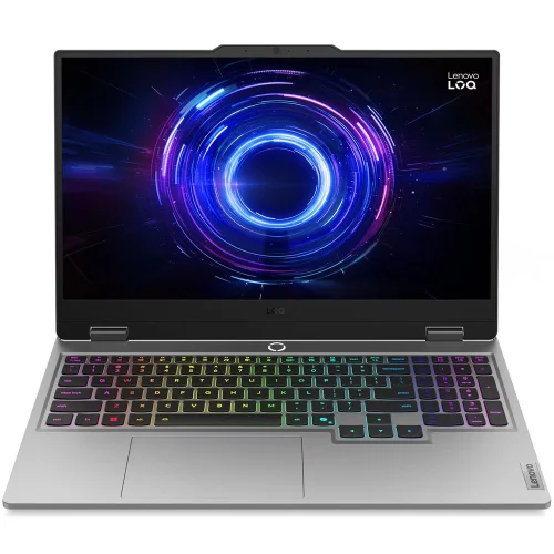 Ноутбук Lenovo LOQ 15IRX10 (83JE002LUS) Ноутбук Lenovo LOQ 15IRX10 Intel Core i7-13650HX/16Gb (1*16 D5)/SSD512Gb/RTX5060 8Gb (100W)/15.6/IPS/FHD/1920x1080/144Hz/Win11 (SL English)/RJ-45/Luna Grey/2.4kg (83JE002LUS) фото 4
