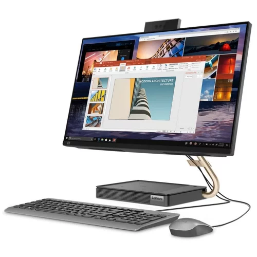 Моноблок Lenovo IdeaCentre AIO 5 24ALC6 23.8 FHD, Ryzen 5 5500U, 256GB SSD, noODD, WiFi, BT, noOS [F0G20037RK] фото 3