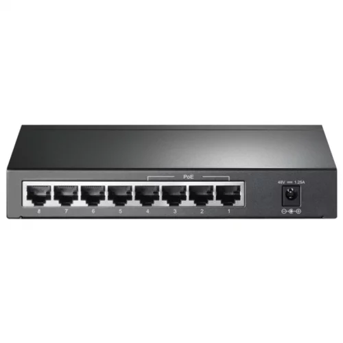 Коммутатор/ 8-port Gigabit Desktop Switch with 4-Port PoE (TL-SG1008P) фото 3