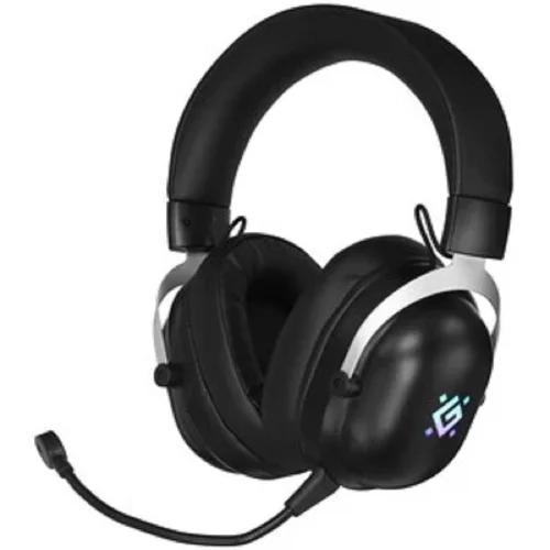 Гарнитура игровая беспроводная DEFENDER Sabotauge (черная, bluetooth/радио, 1x3.5 мм/USB,/2.4G) (64486)