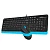 Клавиатура + мышь A4Tech Fstyler F1010 (F1010 BLUE) (F1010 BLUE)