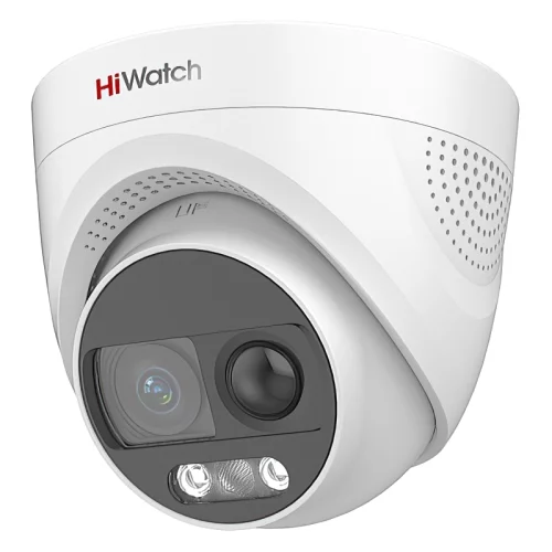 2Мп уличная купольная HD-TVI камера с EXIR-подсветкой до 20м и PIR 1/27'' CMOS матрица; объектив 3.6мм; угол обзора 81; механический ИК-фильтр; 0.01лк @F1.2; OSD-меню DWDR 2D DNR HLC BLC Smart ИК PIR-датчик 110 x 11м* строб+сирена; видеовыход: 1 х HD-TVI/