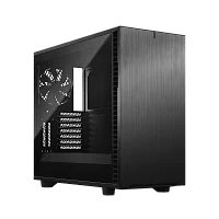 Корпус ПК без блока питания/ Case Fractal Design Define 7 TG Dark Tint, Midi-Tower, 3x140mm, 2xUSB-A 2.0 + 2xUSB-A 3.2 + 1xUSB 3.2 Type-C E-ATX, ATX, mATX, mITX Black (FD-C-DEF7A-03)