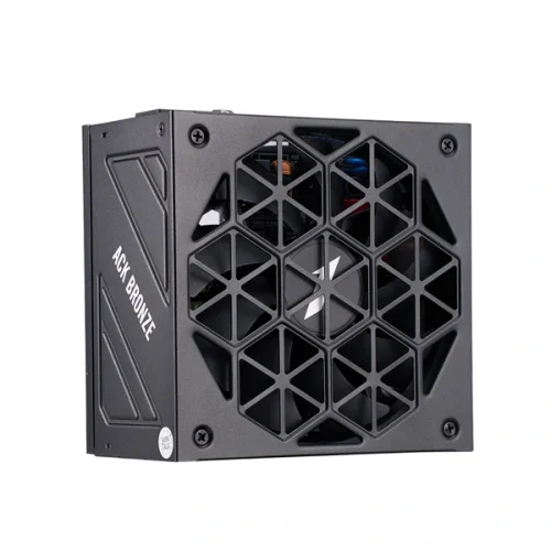 Блок питания 1STPLAYER ACK BRONZE 850W Black / ATX 3.1, PCIe 5.1, APFC, 80 PLUS Bronze, Double Forward, full Teapo caps, 140mm fan, non-modular / HA-850AA2