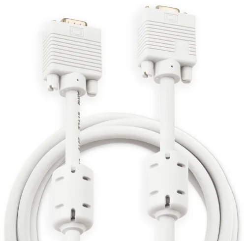 Кабель Buro CAB016S-10 VGA (m) VGA (m) 3м феррит.кольца серый фото 2