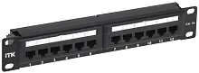 Патч-панель ITK PP12-1UC5EU-D05-10 10" 1U 12xRJ45 кат.5E UTP