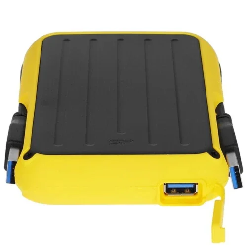 Жесткий диск Silicon Power USB3.0 5TB SP050TBPHD66LS3Y SP040TBPHD66LS3Y Armor A66 2.5 желтый фото 3