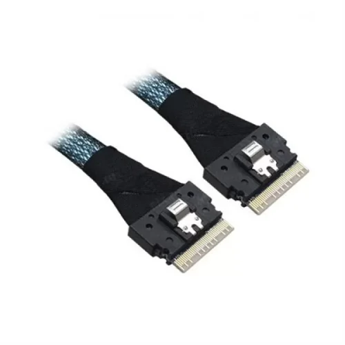 Cable, x8 SFF-8654 to 1x8 SFF-8654 (Slim SAS), 0,65M (analog 05-60007-00) (CBL-8654-1-8654-10)