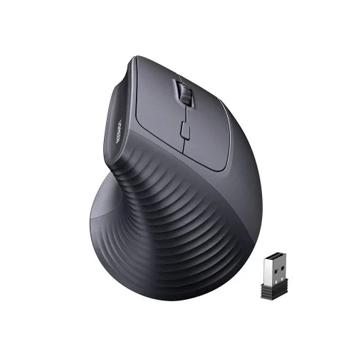 Беспроводная вертикальная мышка UGREEN M571 (55916) Wireless Vertical Mouse 2.4 GHz. Цвет: черный (55916_)