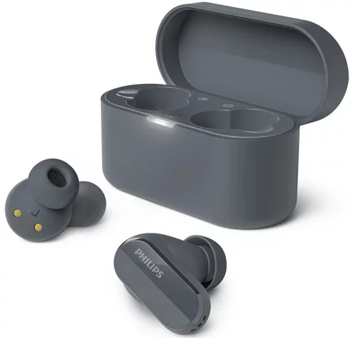 Philips TAT3508BK/ 00 Наушники TWS вакуумные с микр, черные (TAT3508BK/00)