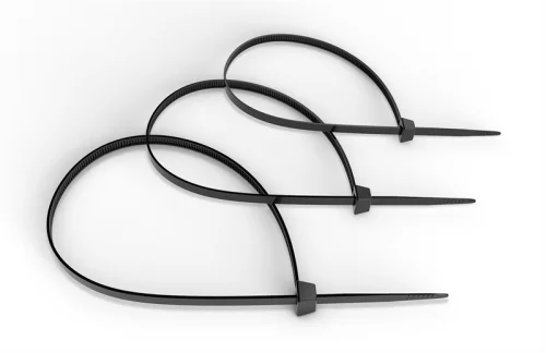 Cabeus GTOUT-150 Стяжка нейлоновая неоткрывающаяся, безгалогенная (halogen free), 150x3.6мм, черная, outdoor (для использования от -40 до +85 C), устойчивая к UV, (100 шт)